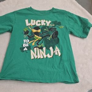 St. Patrick Green 'Lucky to Be a Ninja' Graphic Tee
